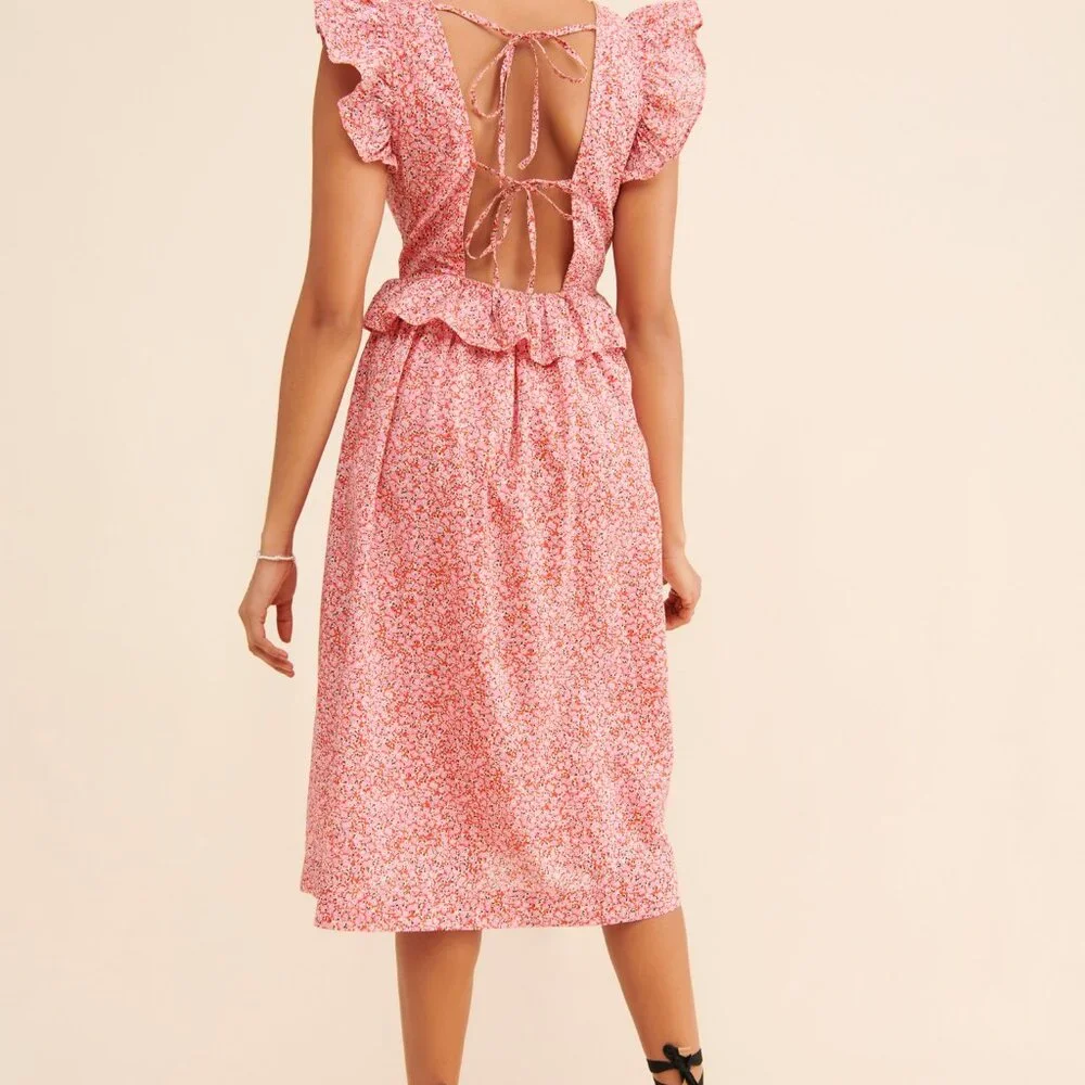 Vero Moda Urba Midi Dress - Picture 3 of 14